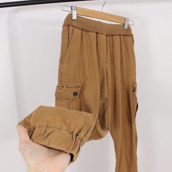 *Roots Low Rise Cropped Joggers - Picture 2 of 5